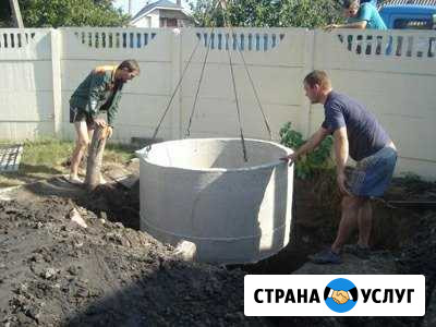 Сливные ямы под ключ, бестраншейная укладка водопр Бердск - изображение 1