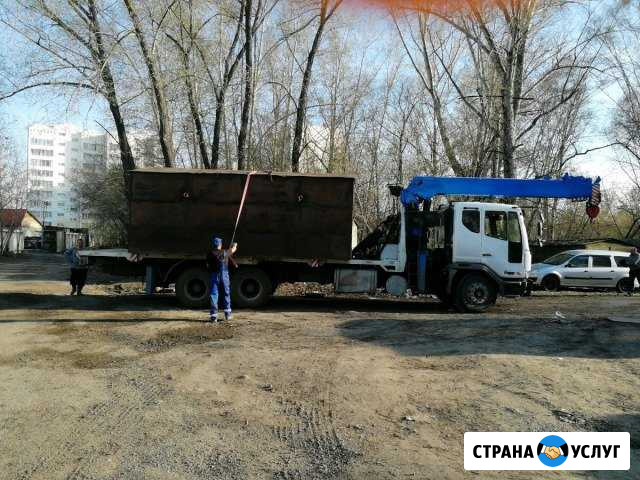 Перевозка гаражей, услуги манипулятора Томск - изображение 1