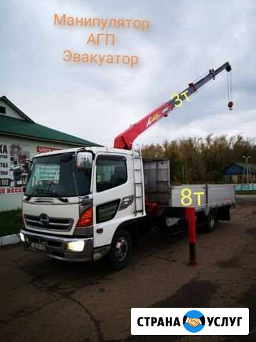 Услуги манипулятора, агп, эвакуатора Мензелинск - изображение 1