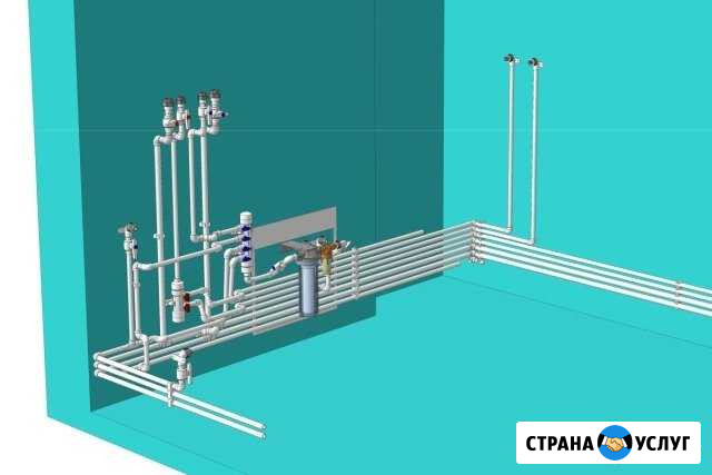 Водопровод. Отопление. Теплые полы. Сантех. работы Йошкар-Ола - изображение 1