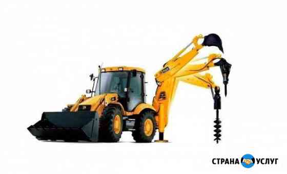 Услуги Экскаватора погрузчика JCB 3CX Екатеринбург