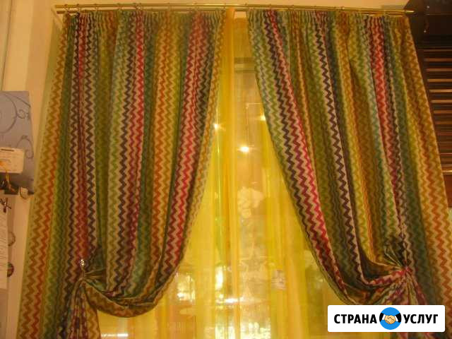Пошив штор, карнизы, жалюзи, рулонные шторы Колпино - изображение 1