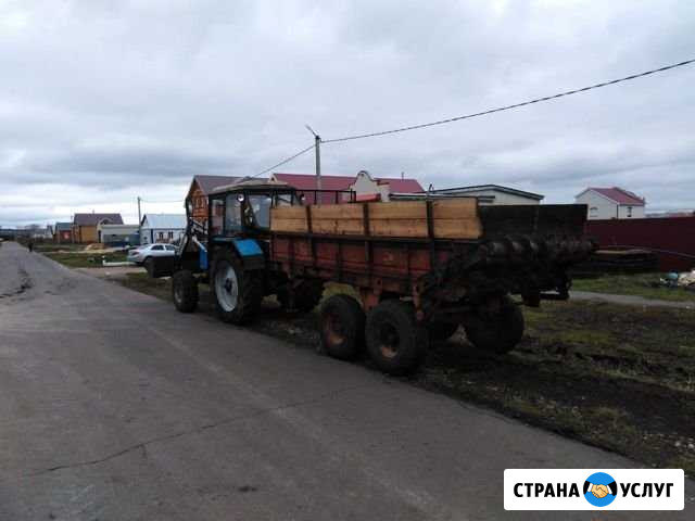 Услуги навозоразбрасывателя удобрение полей погруз Батырево - изображение 1