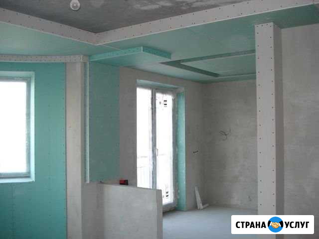 Монтаж гипсокартона, малярные работы Лыткарино - изображение 1