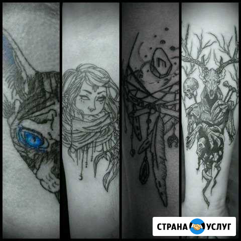 Художественная татуировка. Пирсинг. Дреды Саратов - изображение 1