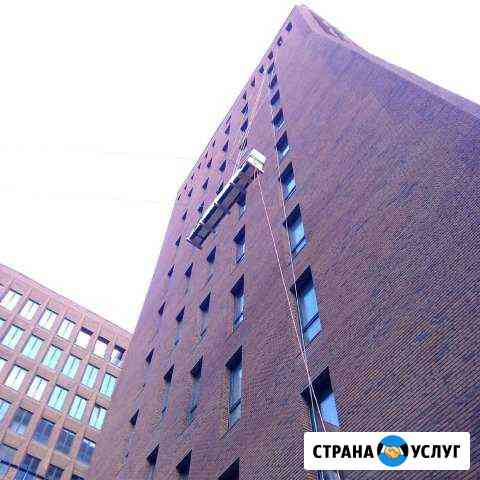 Подъем грузов. Промышленные альпинисты Москва