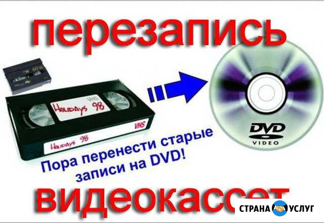 Перезапись с видеокассет на диск или флеш карту Волгодонск - изображение 1