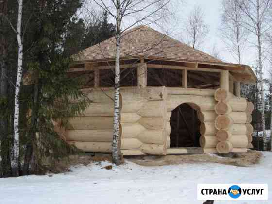 Строительство домов и бань ручной рубки из кедра Нижний Новгород