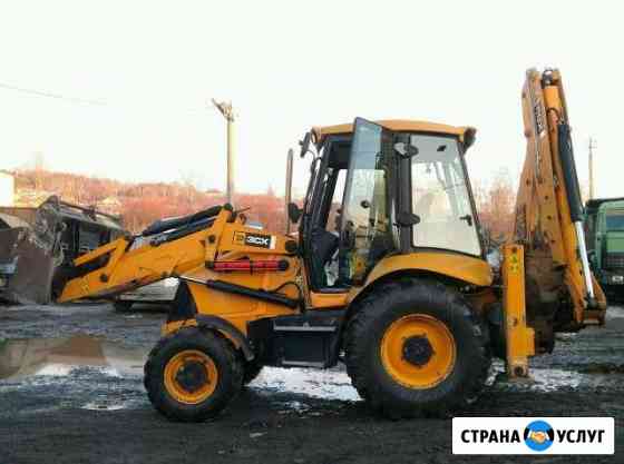 JCB погрузчик, уборка снега Ревда