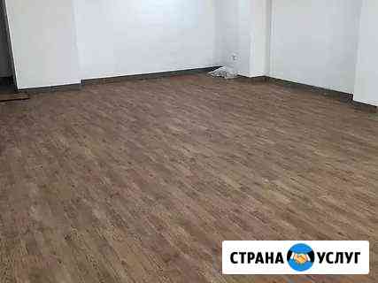 Укладка напольных покрытий. Обои Химки