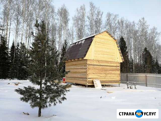 Дом 6x6 м, 2 этажа, из бруса 150*150 мм Ханты-Мансийск - изображение 1