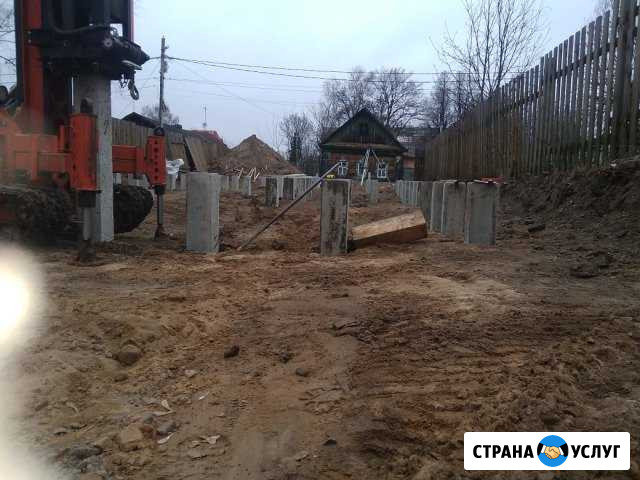 Фундаменты ж/б сваи гост Вологодская область Нюксеница - изображение 1