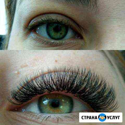 Наращивание ресниц классика, 2D, 3D, 4D Волгоград
