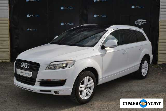 Прокат Audi Q7 с водителем Тюмень - изображение 1
