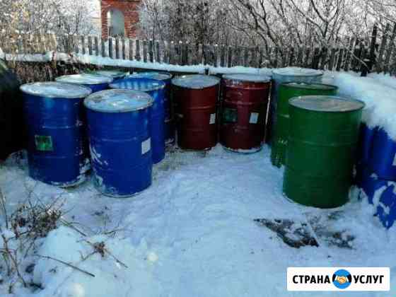 Вывоз отработанного моторного масла. От 60л Благовещенск