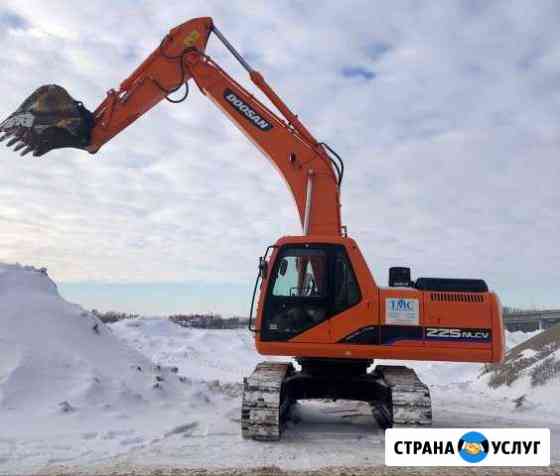 Аренда экскаватора гусеничного Doosan 225 Уфа
