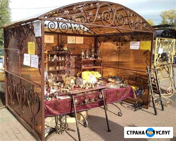 Беседки ограды ворота скамейки столики фонарики Тамбов - изображение 1