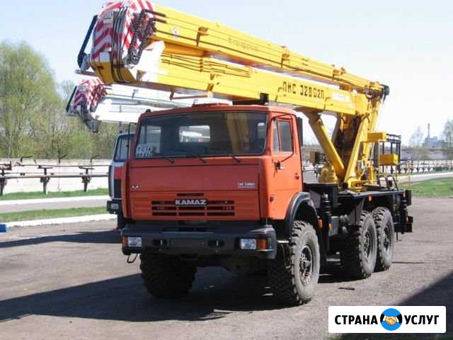 Аренда автовышки 32 метра Набережные Челны - изображение 1