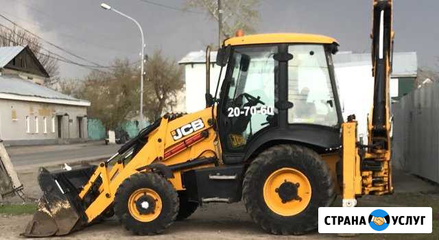 Уборка снега, чистка снега, экскаватор погрузчик Оренбург - изображение 1