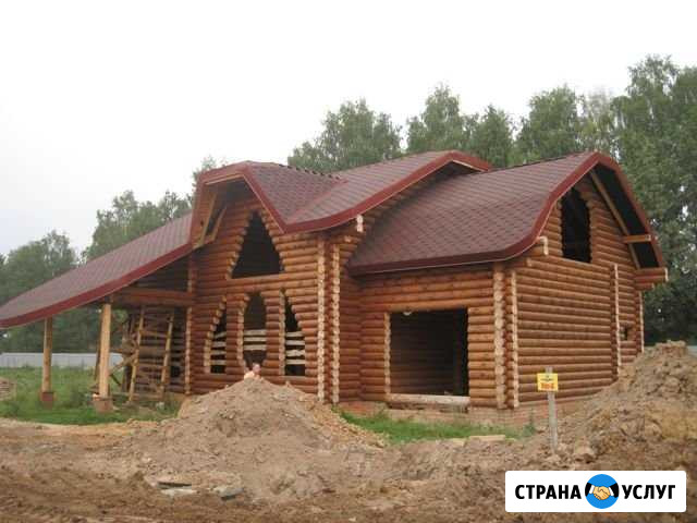 Срубы из оцилиндрованного бревна из Марий Эл Казань - изображение 1