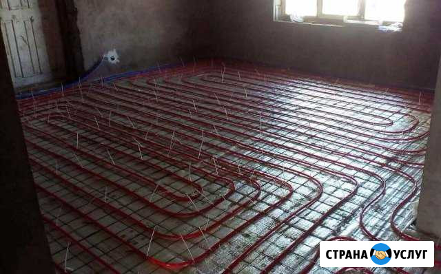 Монтаж отопления, теплый пол, разводка воды Высокое - изображение 1