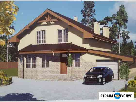 Эскизный проект дома 180 м2 Гурьевск