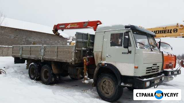 Услуги манипулятора камаз Саратов - изображение 1