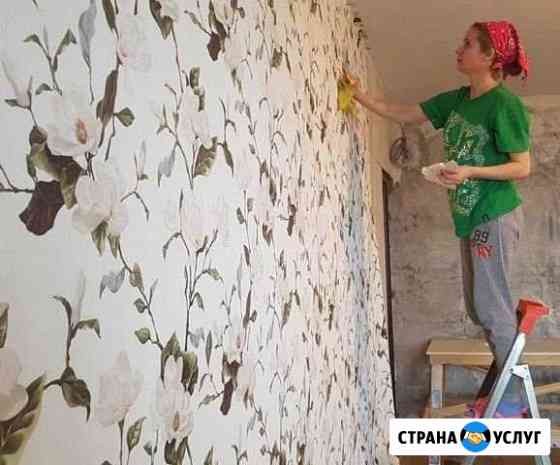 Поклейка обоев Екатеринбург