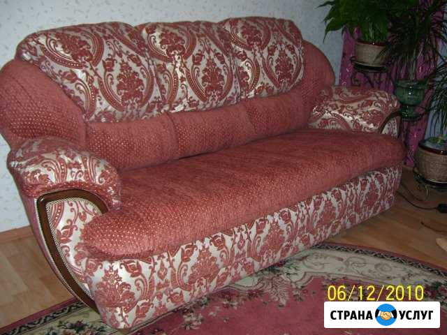 Перетяжка и ремонт мягкой мебели Курск - изображение 1