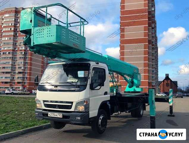 Услуги автовышки (аренда мехруки) Краснодар - изображение 1
