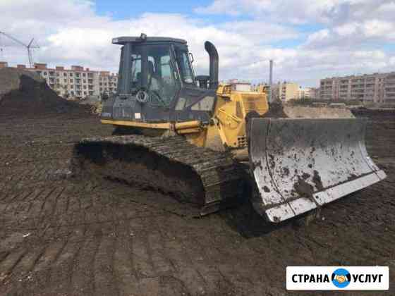 Аренда болотного бульдозера Kamatsu D61 Санкт-Петербург