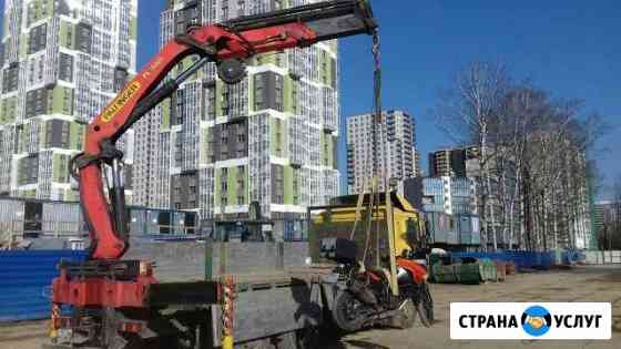 Грузоперевозки,услуги манипулятора Санкт-Петербург