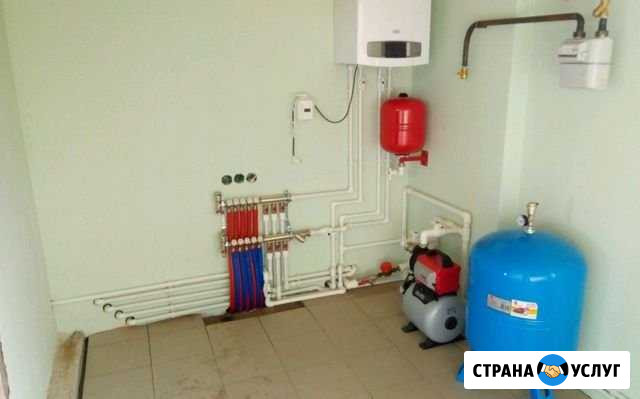 Монтаж отопления под ключ теплый пол, котлы Кореновск - изображение 1