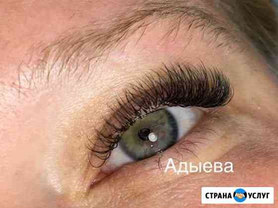 Наращивание ламинирование ресничек Советский