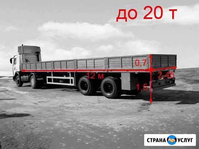 Грузоперевозки межгород 20т Ханты-Мансийск - изображение 1