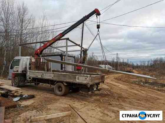 Услуги крана манипулятора Тула