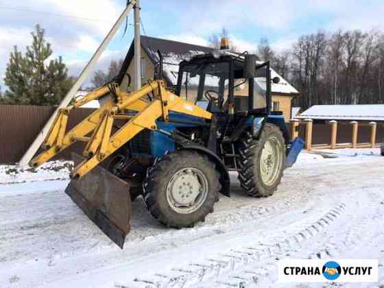 Уборка снега, земли, планировка Ижевск