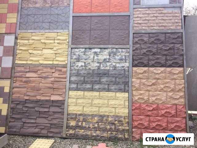 Камень фасадный, вазоны, колпаки Белореченск - изображение 1
