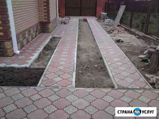 Услуги по укладке тротуарной плитки Таганрог