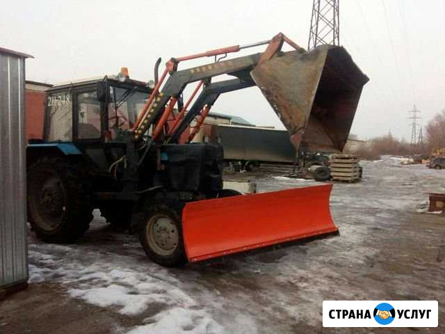 Услуги коммунальной техники на базе трактора мтз-8 Новочебоксарск - изображение 1
