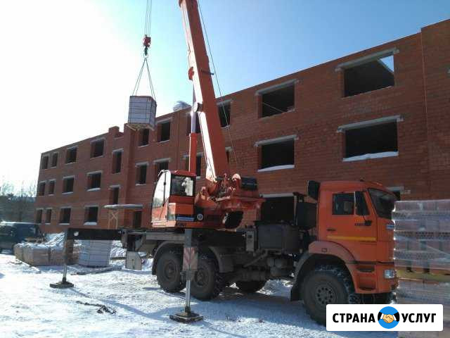 Аренда автокрана кс-55713«Клинцы» 25 тонн, 31 метр Клин - изображение 1