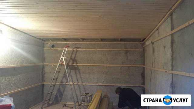Отделка гаража Кольчугино - изображение 1
