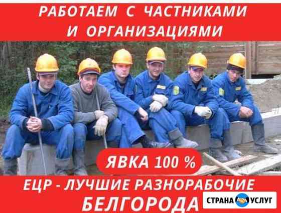 Разнорабочие Уборка снега Белгород