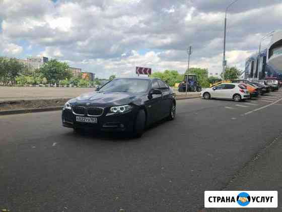 Аренда BMW 520 F10 бензин под такси бизнес класс Москва