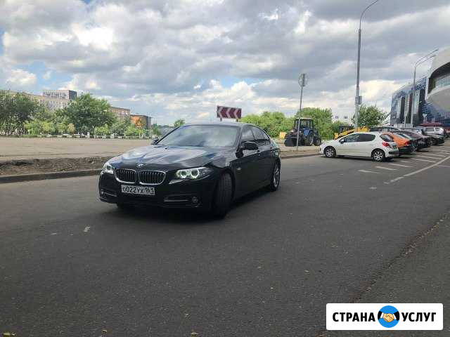 Аренда BMW 520 F10 бензин под такси бизнес класс Москва - изображение 1