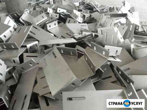 Услуги штамповки (вырубка,гибка,вытяжка) на прессе Липецк