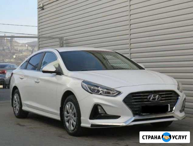 Аренда Hyundai Sonata 2019. Без залога Санкт-Петербург - изображение 1