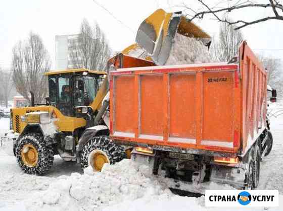 Вывоз снега, уборка снега Погрузчик Курган