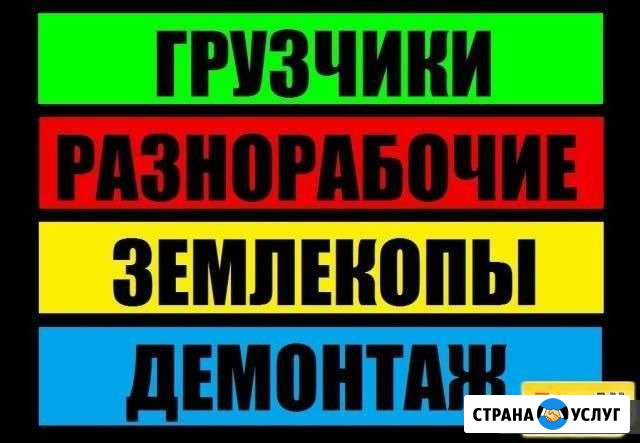 Грузчики, демонтаж, разнорабочие. Уборка снега Томск - изображение 1