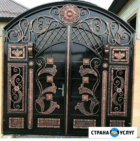 Ворота кованные изделия Ойсхара - изображение 1